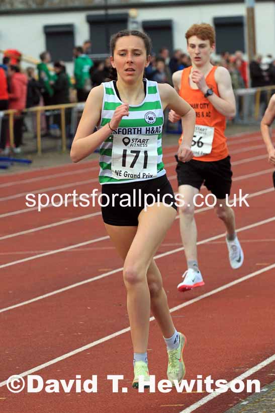 1500 metres, 2023 NE Grand Prix 1, Monkton. Photo: David T. Hewitson/Sports for All Pics